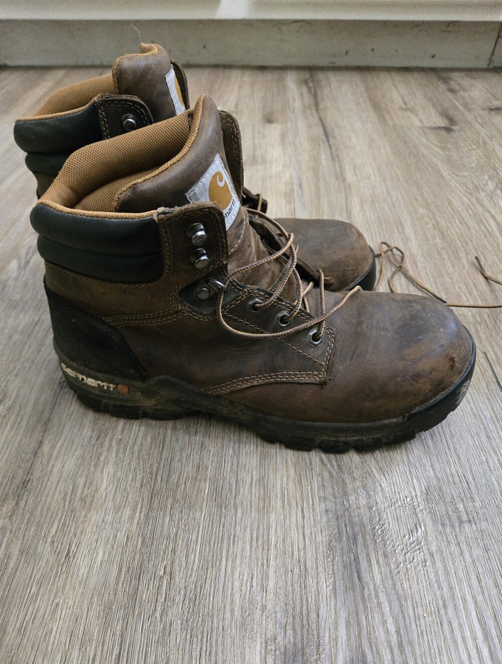 Carharrt Work Boots Mens Size 10